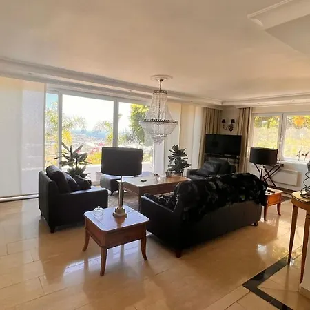 Goldcity Luxury 3+1 With Pool Free Aquapark Villa Alanya